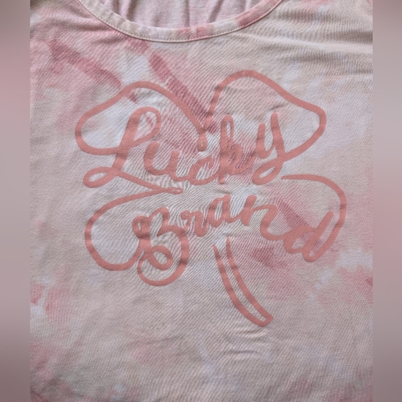 Lucky Brand Pink Tie-Dye Tank Top - Picture 4 of 6